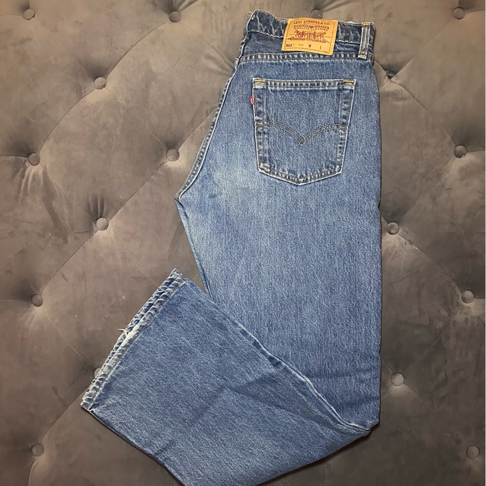 Levi's 511 Classic Medium Wash Boot Cut Jeans W32, L32, 100% Cotton, Classic - Picture 1 of 11